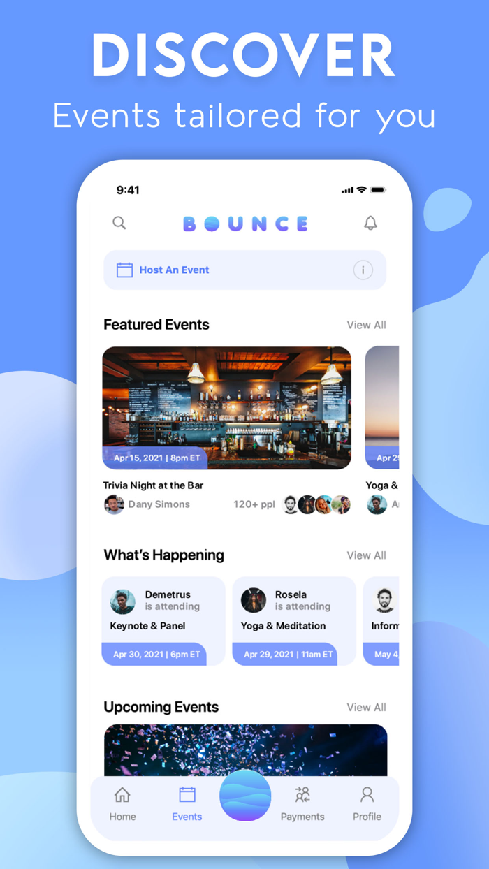 Bounce Events  Payments