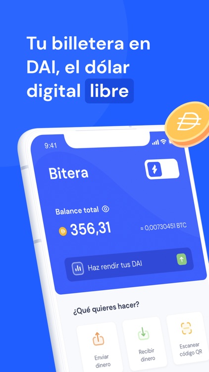 Bitera - Wallet en DAI