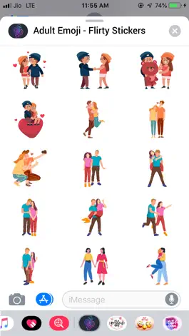 Game screenshot Adult Emojis - Flirty Stickers mod apk