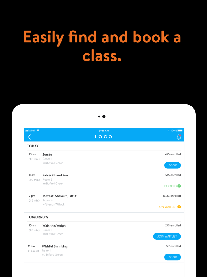Charlotte Athletic Club App