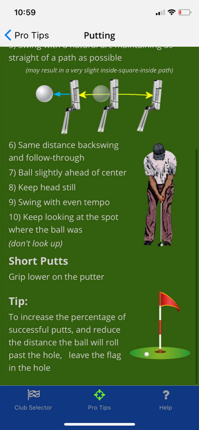 Golf Caddy Personal Assistant