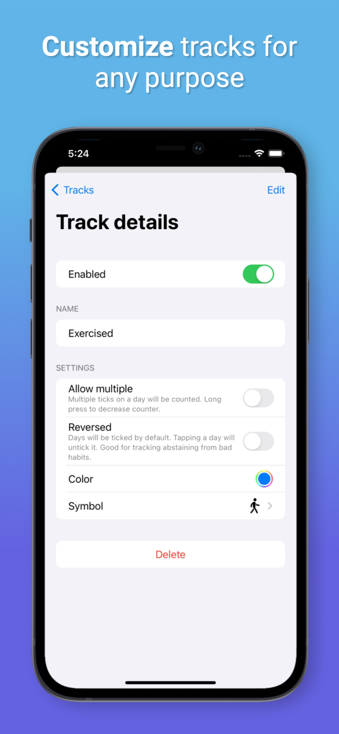 Tickmate 1-Bit Journal