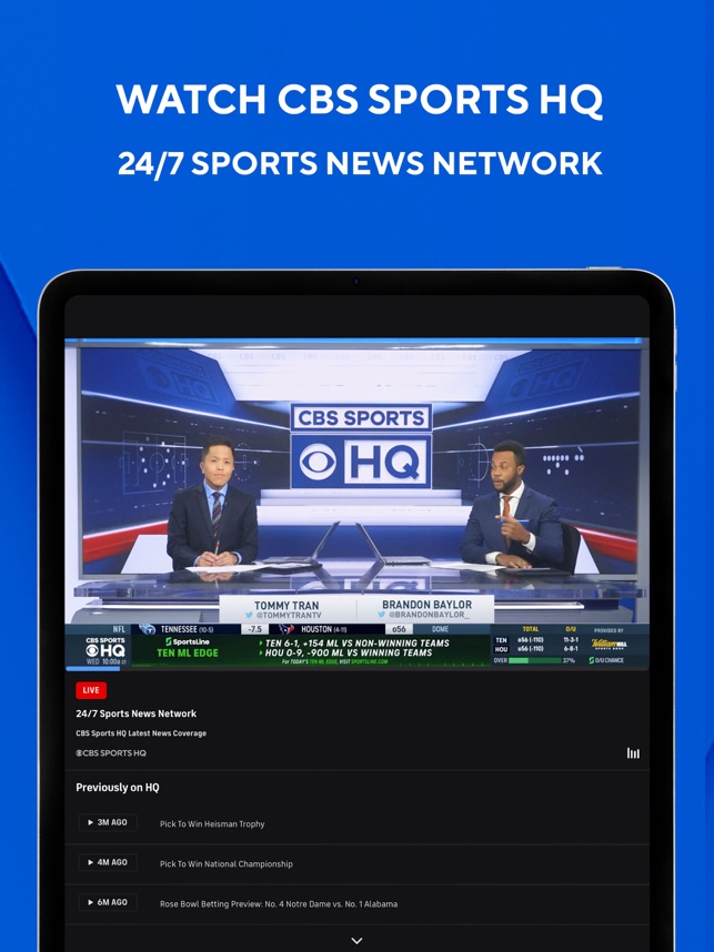 watch cbs sports network live free