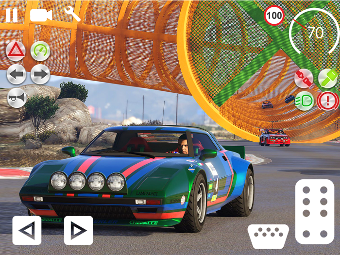 Trò chơi xe hơi Stunt  Ramp