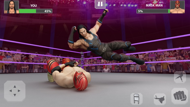 Wrestling Rumble: PRO Fighting screenshot-1