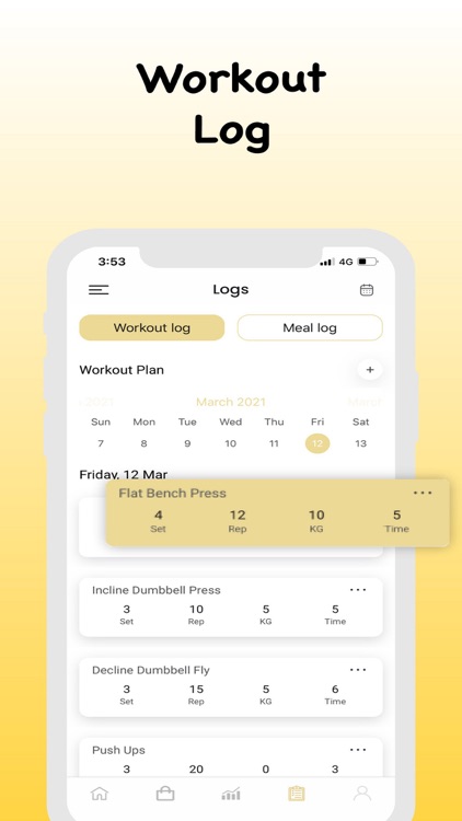 Fitnol: Workout Planner & Log screenshot-3