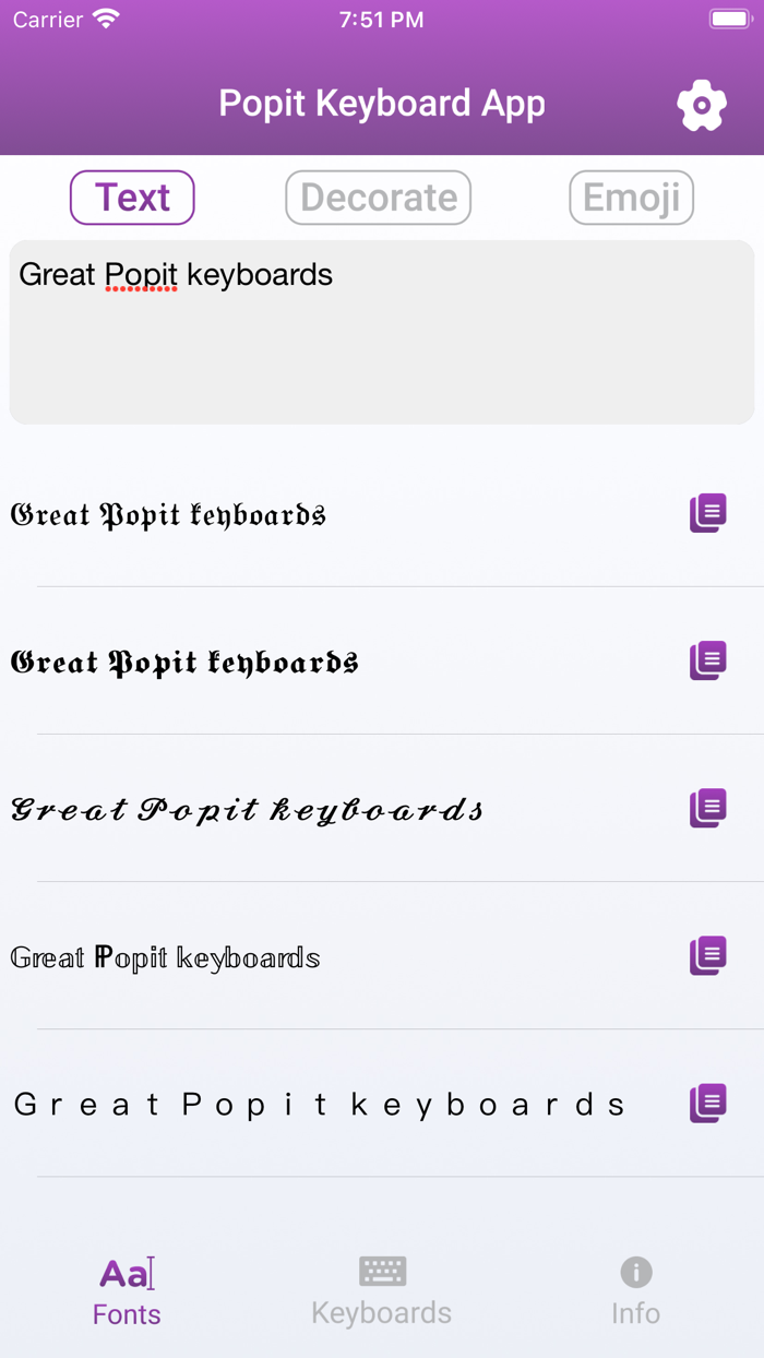 Pop It Fidget Keyboard Buttons