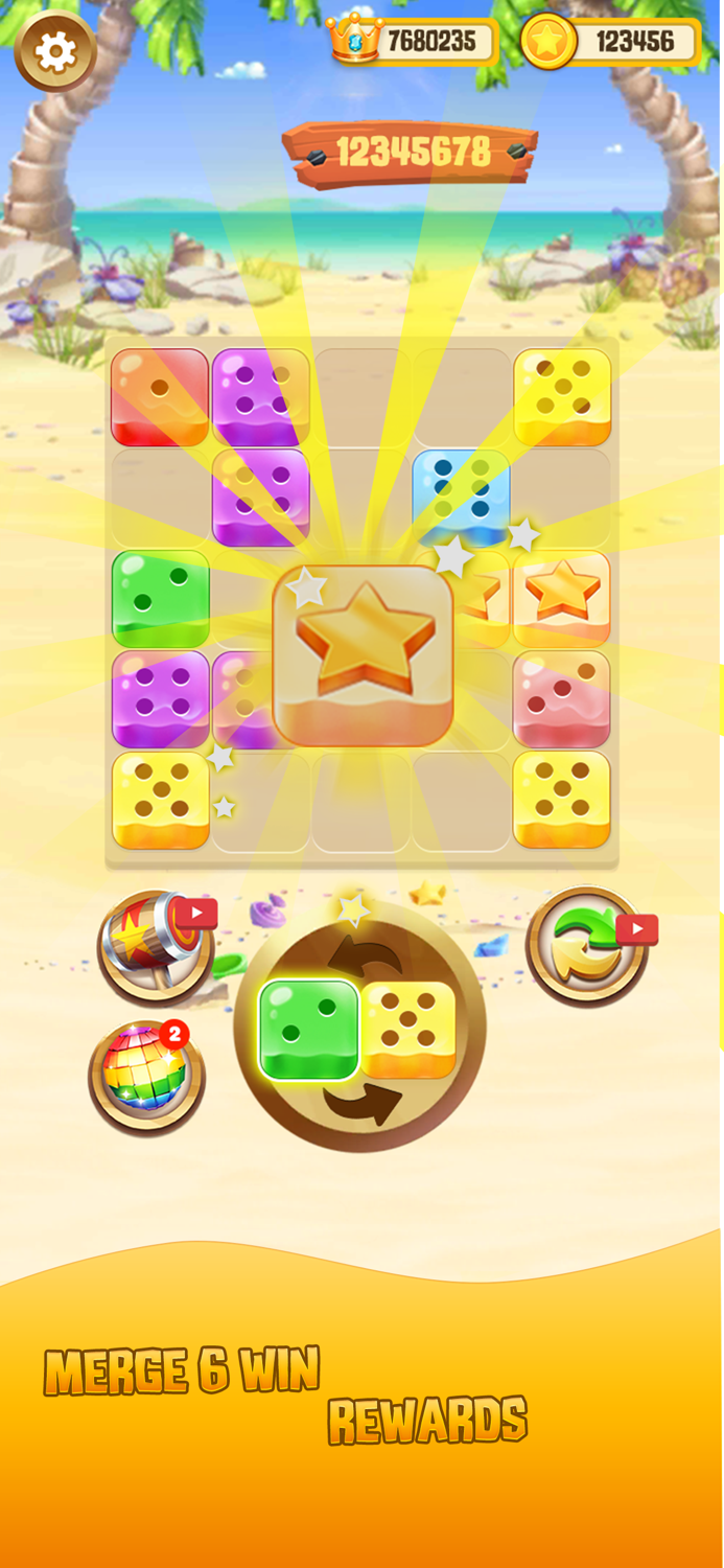 Happy Hawaii Dice