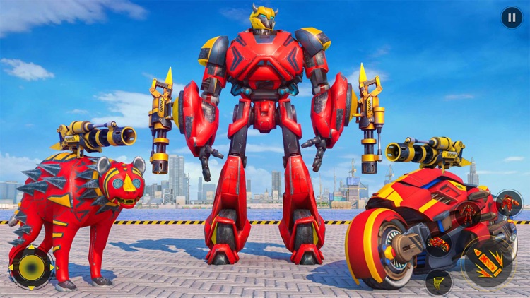 Wild Hyena Robot Game