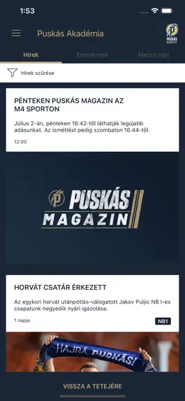 Game screenshot Puskás Akadémia mod apk