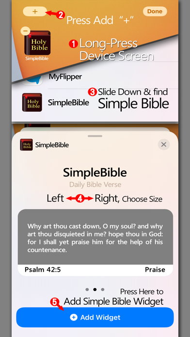 How to cancel & delete Bible-Simple Bible(KJV) from iphone & ipad 1