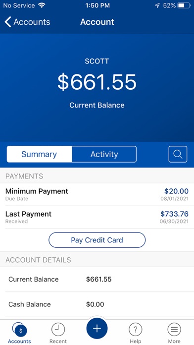 MySummit Credit Card screenshot 3