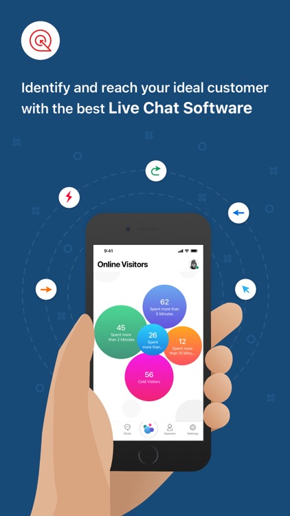 Zoho SalesIQ - Live Chat App screenshot-0