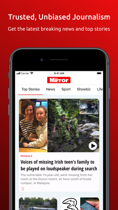 How to cancel & delete Irish Mirror from iphone & ipad 1