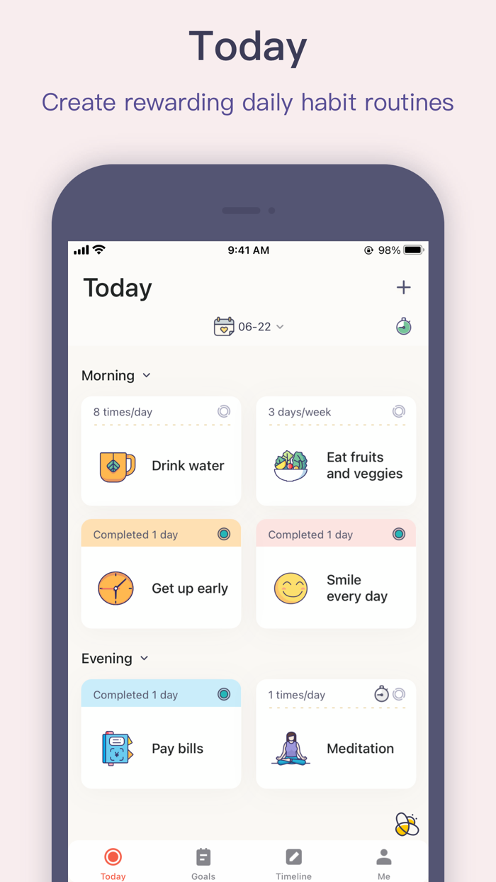 Timemory - Habit Tracker