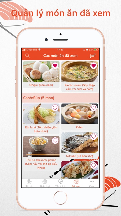 Món ngon Nhật Bản screenshot-5