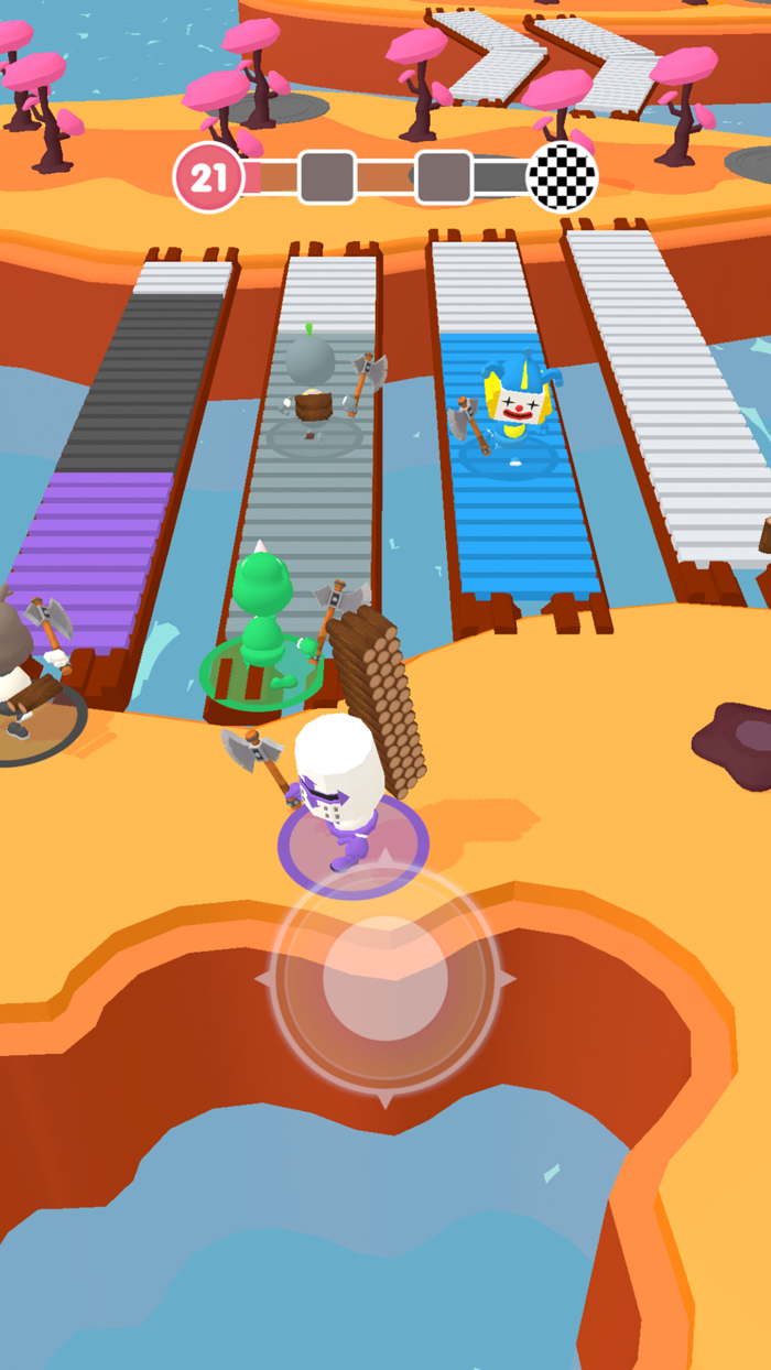 Wood Race - Building For Win