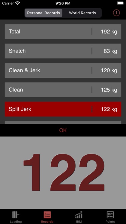 Olympic Weightlifting App