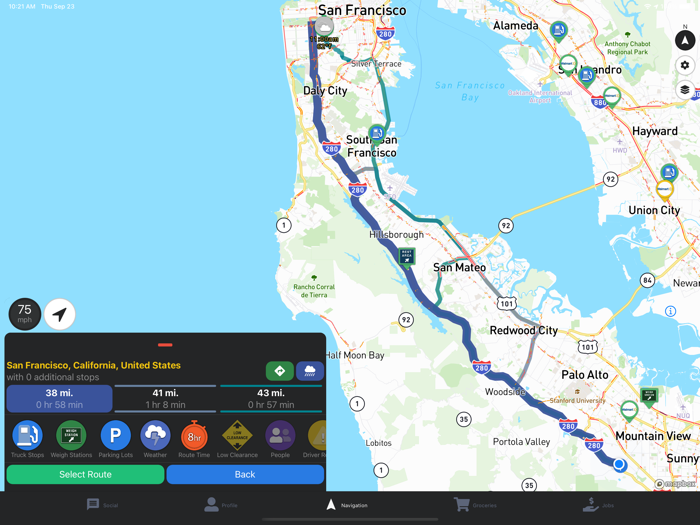 Truck Driver Power - Truck GPS