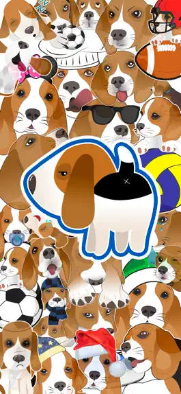 Game screenshot Beagle Bruno Stickers mod apk
