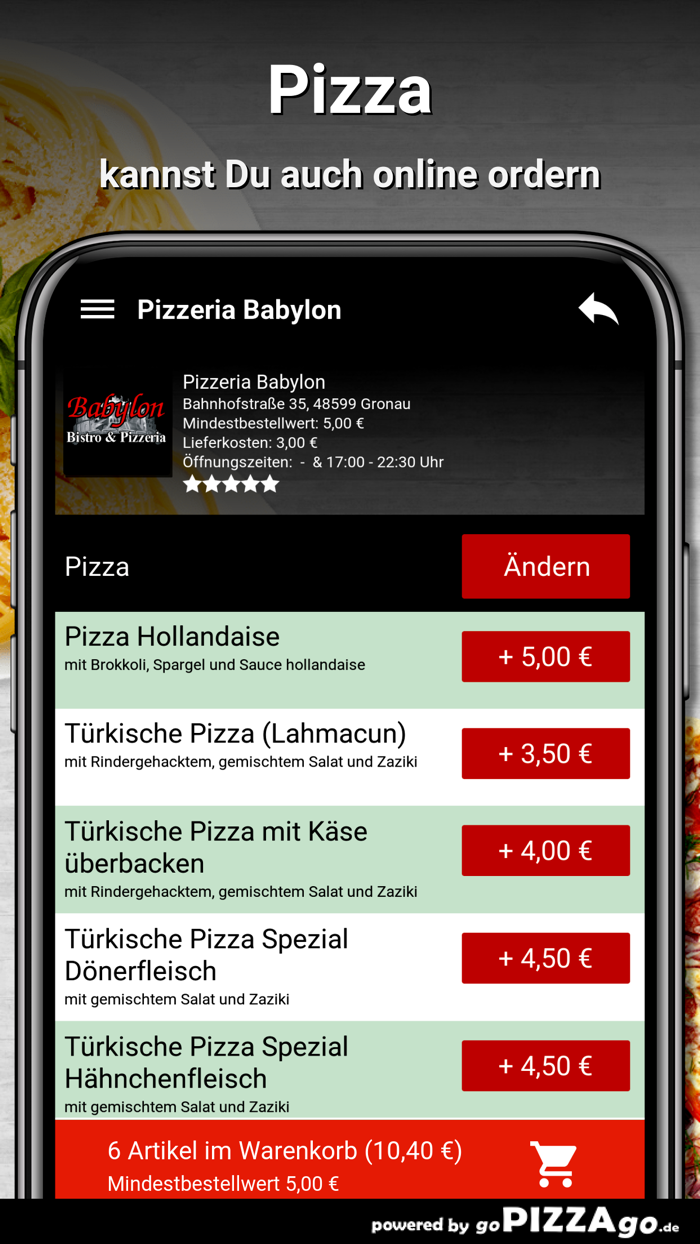 Pizzeria Babylon Gronau