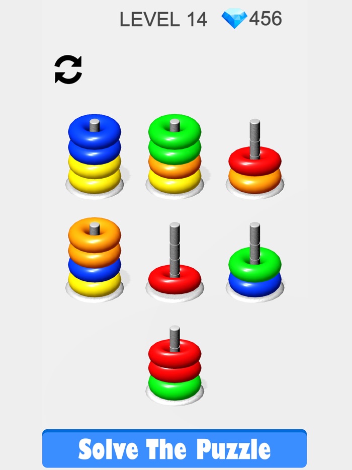 Hoop Stack Colors  Ring Games