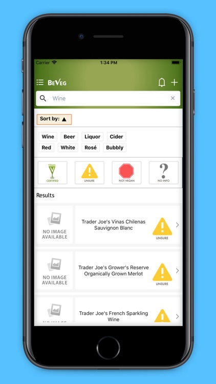 Search Vegan Wine/Beer -BevVeg screenshot-3