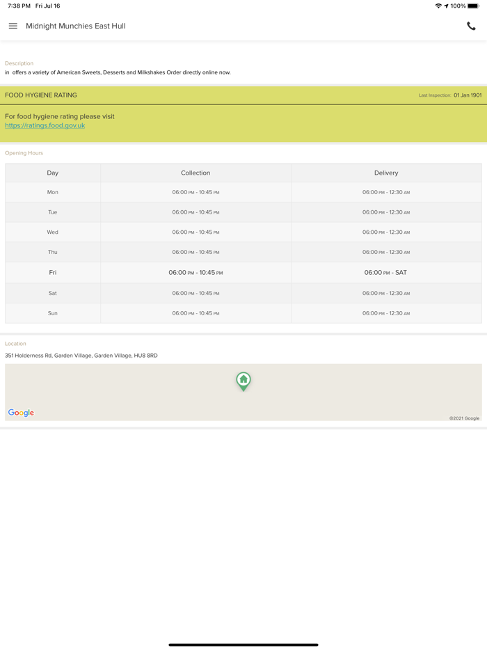 Midnight Munchies East Hull