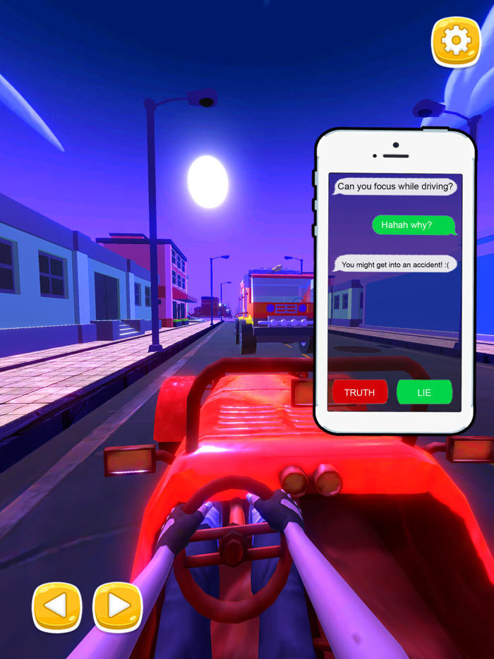 Dont Text  Drive Ahead Car