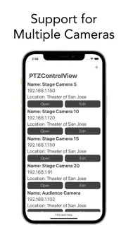 ptzcontrolview iphone screenshot 2