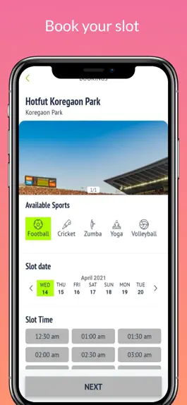 Game screenshot Roar Sports: Booking Engine apk