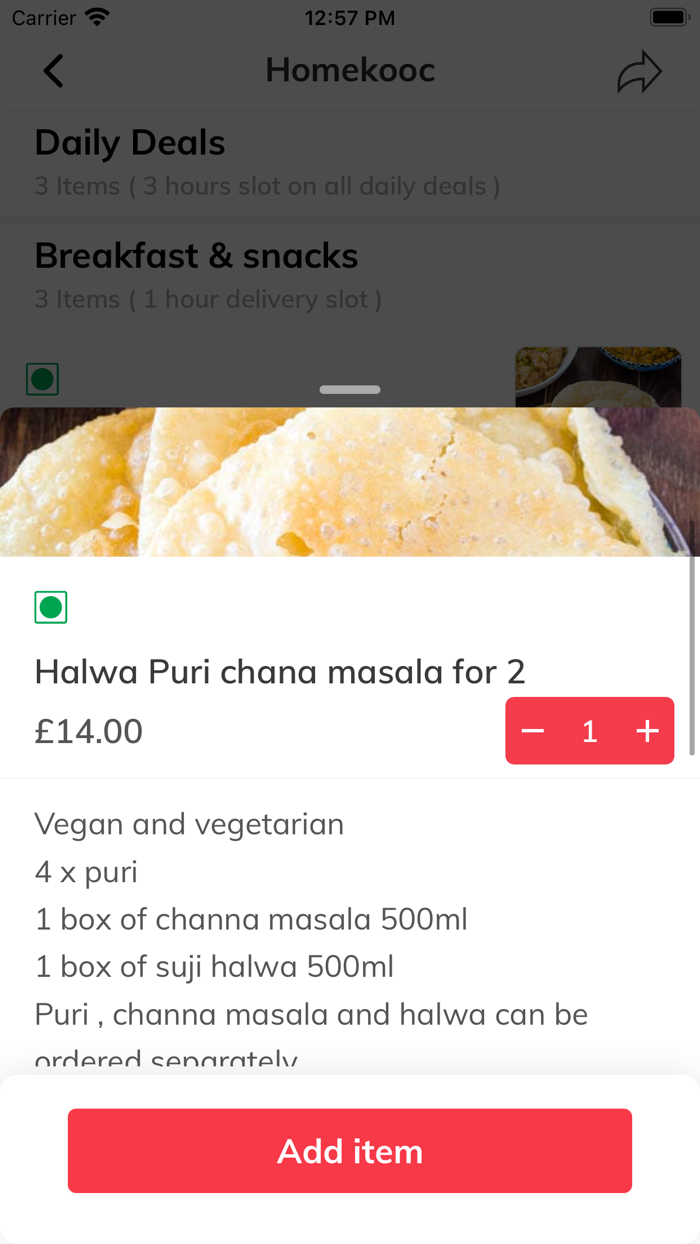 Homekooc - Homemade Food