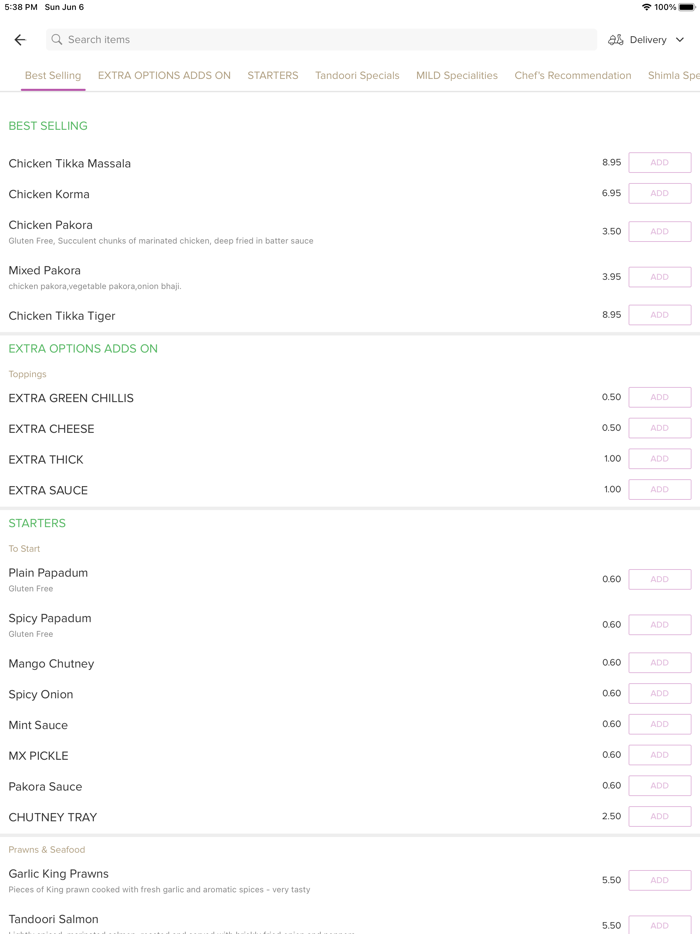 Shimla Indian Restaurant