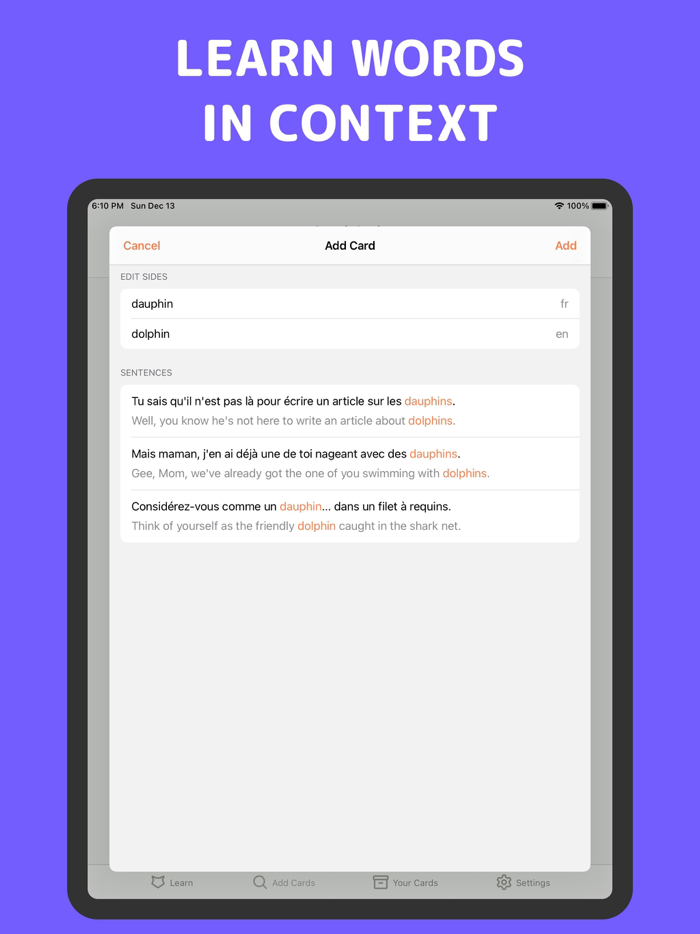 Lingle - Anki Flashcards Maker