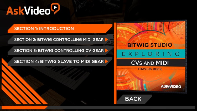 CVs & MIDI Guide For Bitwig 2