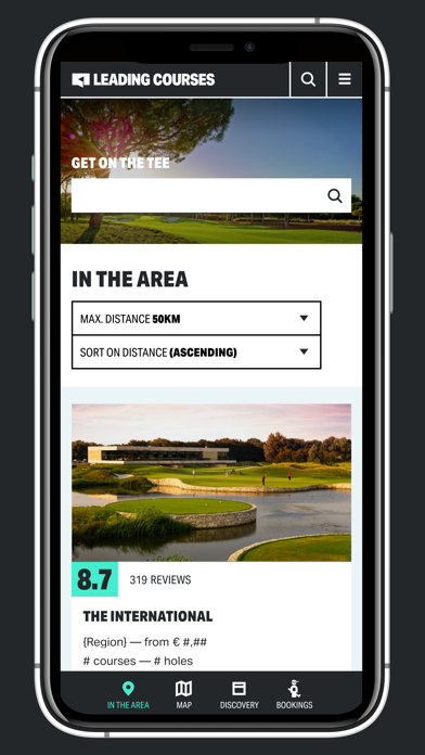 How to cancel & delete Leadingcourses: golf courses from iphone & ipad 1