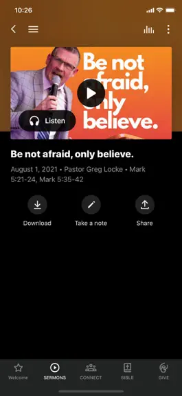 Game screenshot Global Vision Bible Church hack