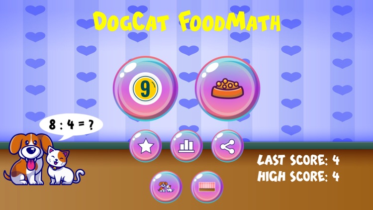 DogCat FoodMath