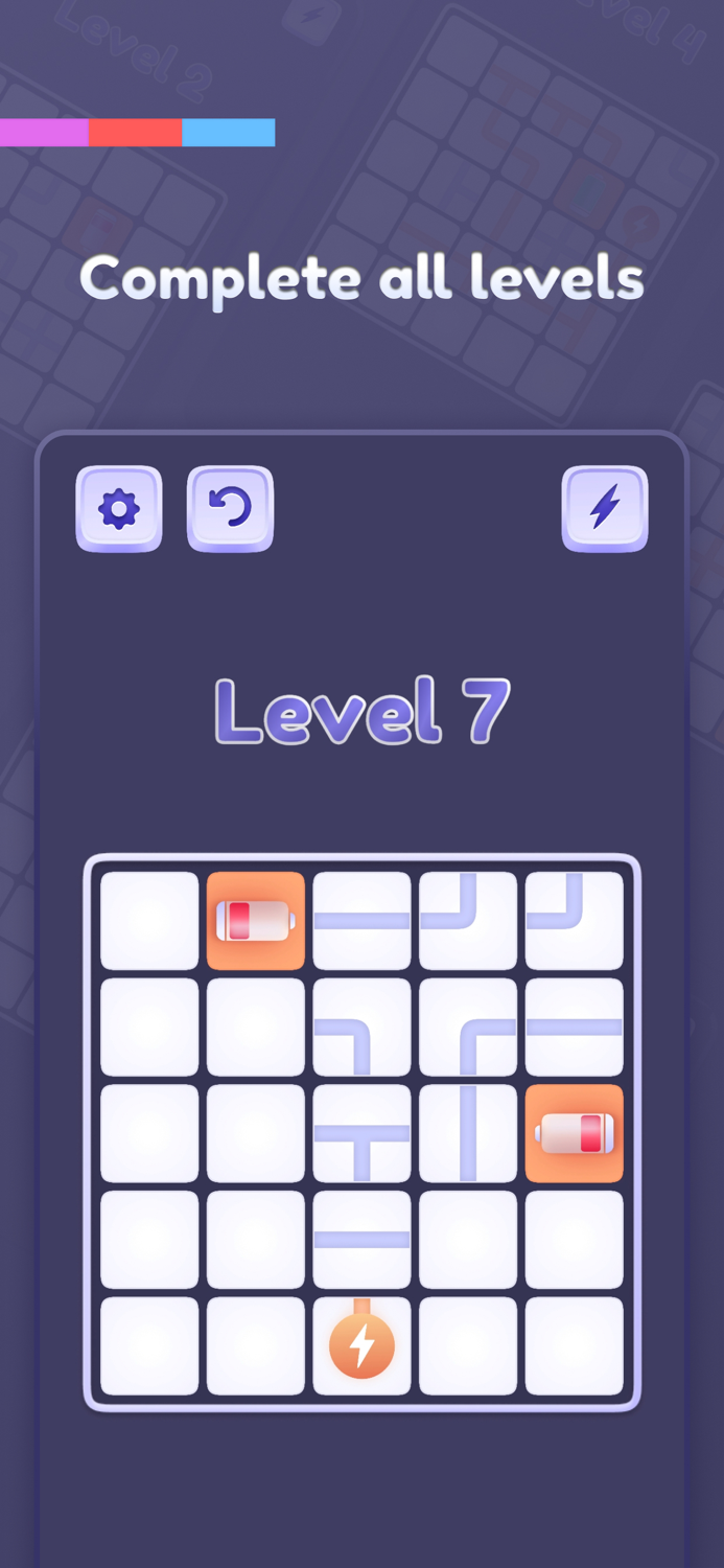 Connect Battery Puzzle Game