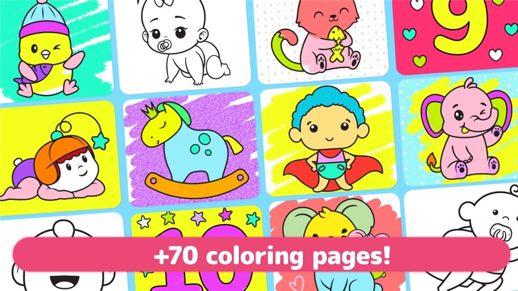 Coloring Babies - Baby drawing screenshot-6