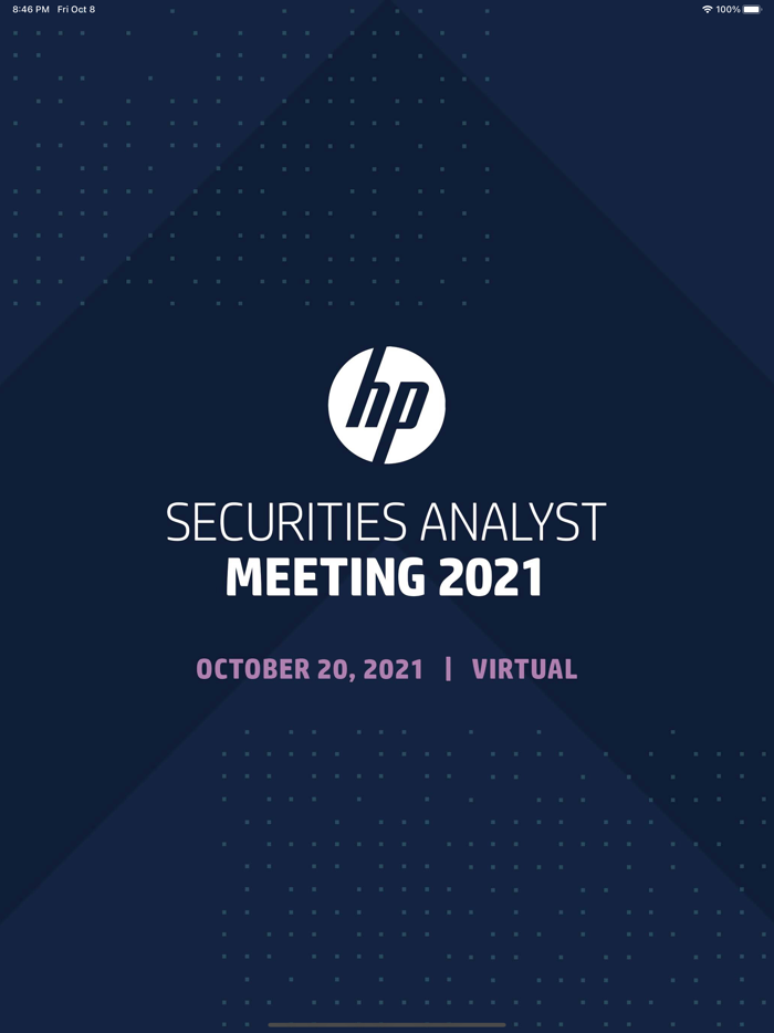 Securities Analyst Meeting ’21