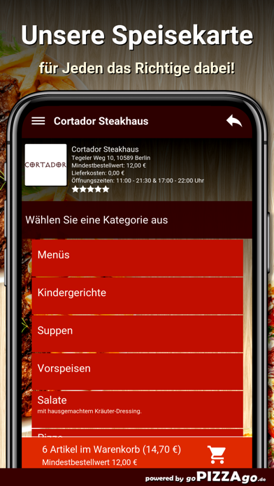 Cortador Steakhaus Berlin screenshot 4