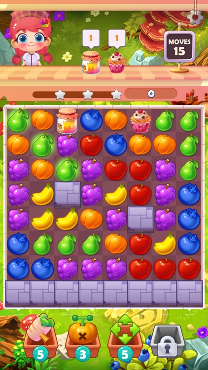 Garden Bounty: Fruit Link Game screenshot-3