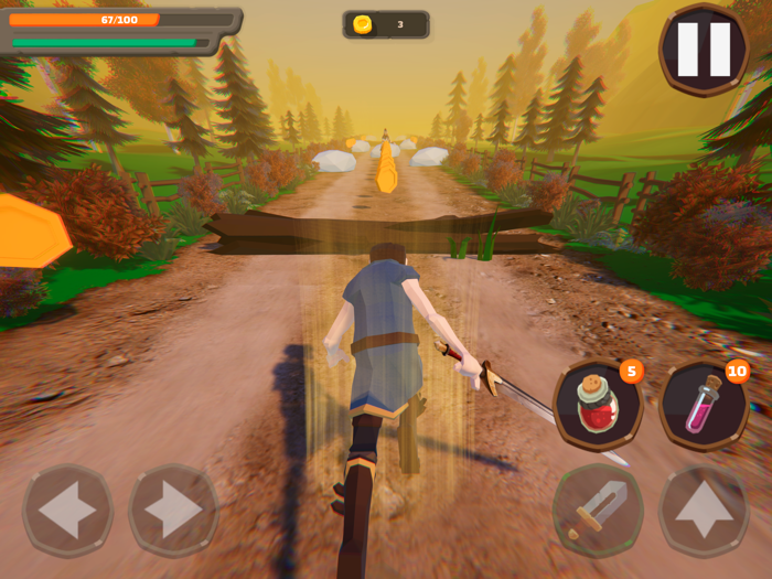 Cursed Sword Of Endless Run