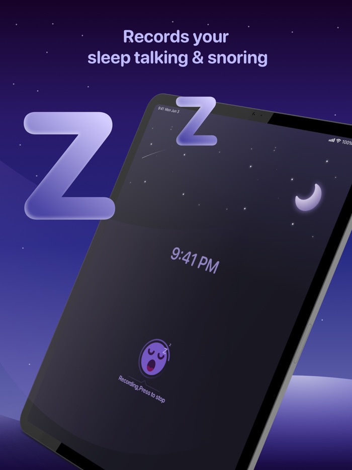 Snoring Analyzer Snore record