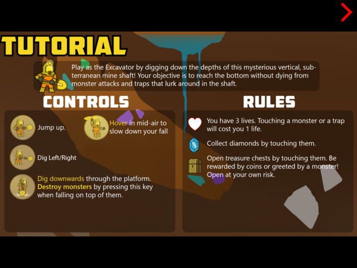 Gold Miner Cave Quest