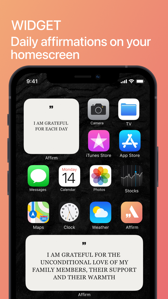 Affirm Afirmaciones positivas