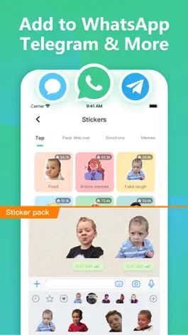 Game screenshot Sticker Maker создать стикеры mod apk