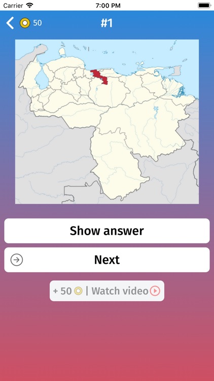 Venezuela: States Map Quiz screenshot-4