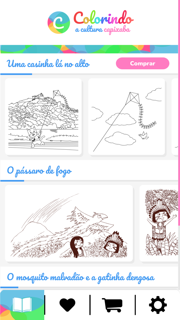 Coloring Capixabas Culture